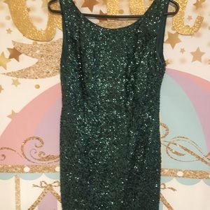 Size 10 Green Sequin Dress